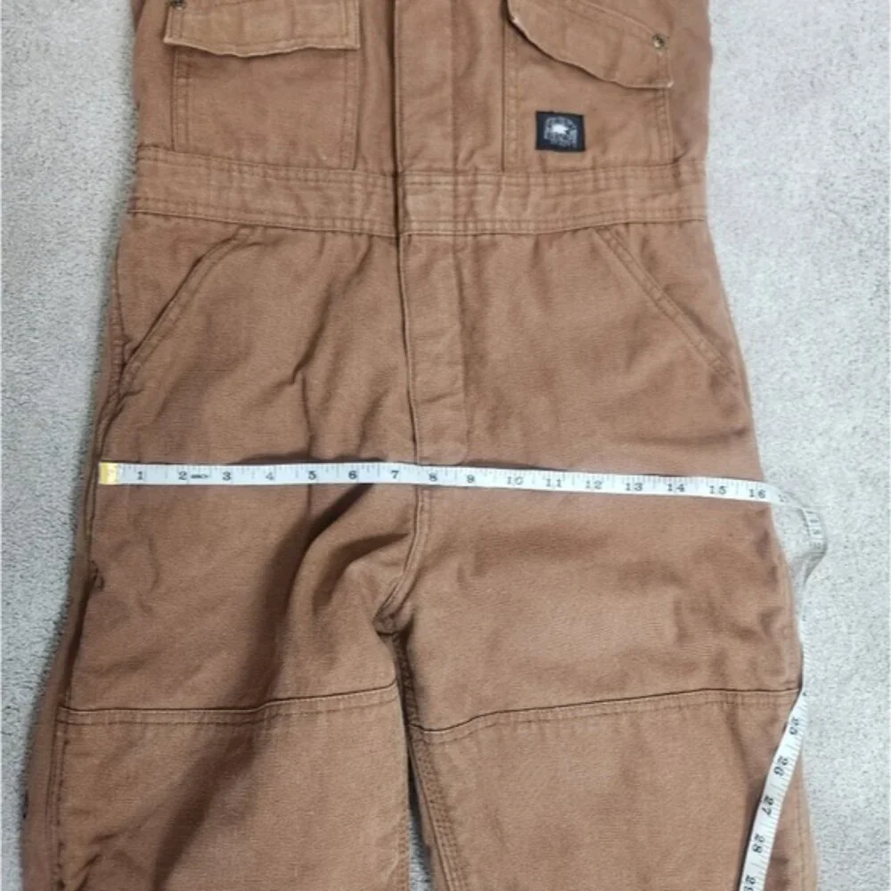 Polar King Saddle Insulated Duck Youth Bib Overalls Youth Size Medium Farm Ranch